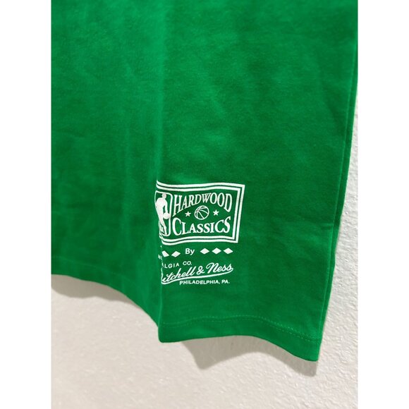NEW Mitchell & Ness NBA Boston Celtics Kill The Clock Green Tee Shirt Womens M - Picture 2 of 5